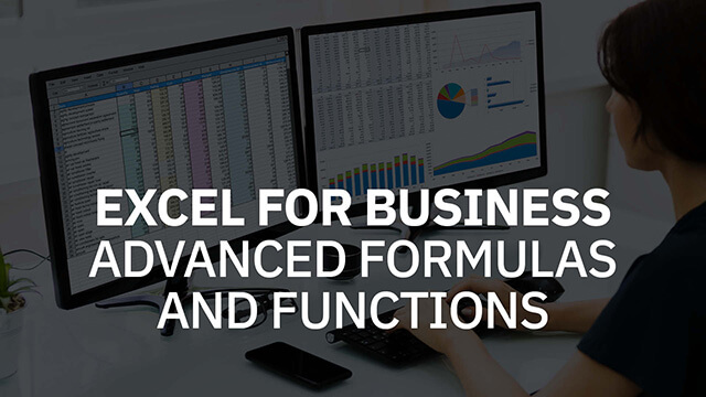 Excel for Business: Advanced Formulas and Functions